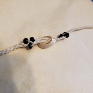 Two Macrame Ankle or Wrist Bracelets